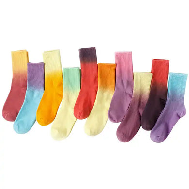 Cotton Crew Socks-Popsicle *prepack 10 pairs